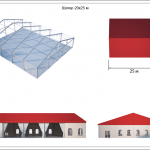Шатер большой 20х25